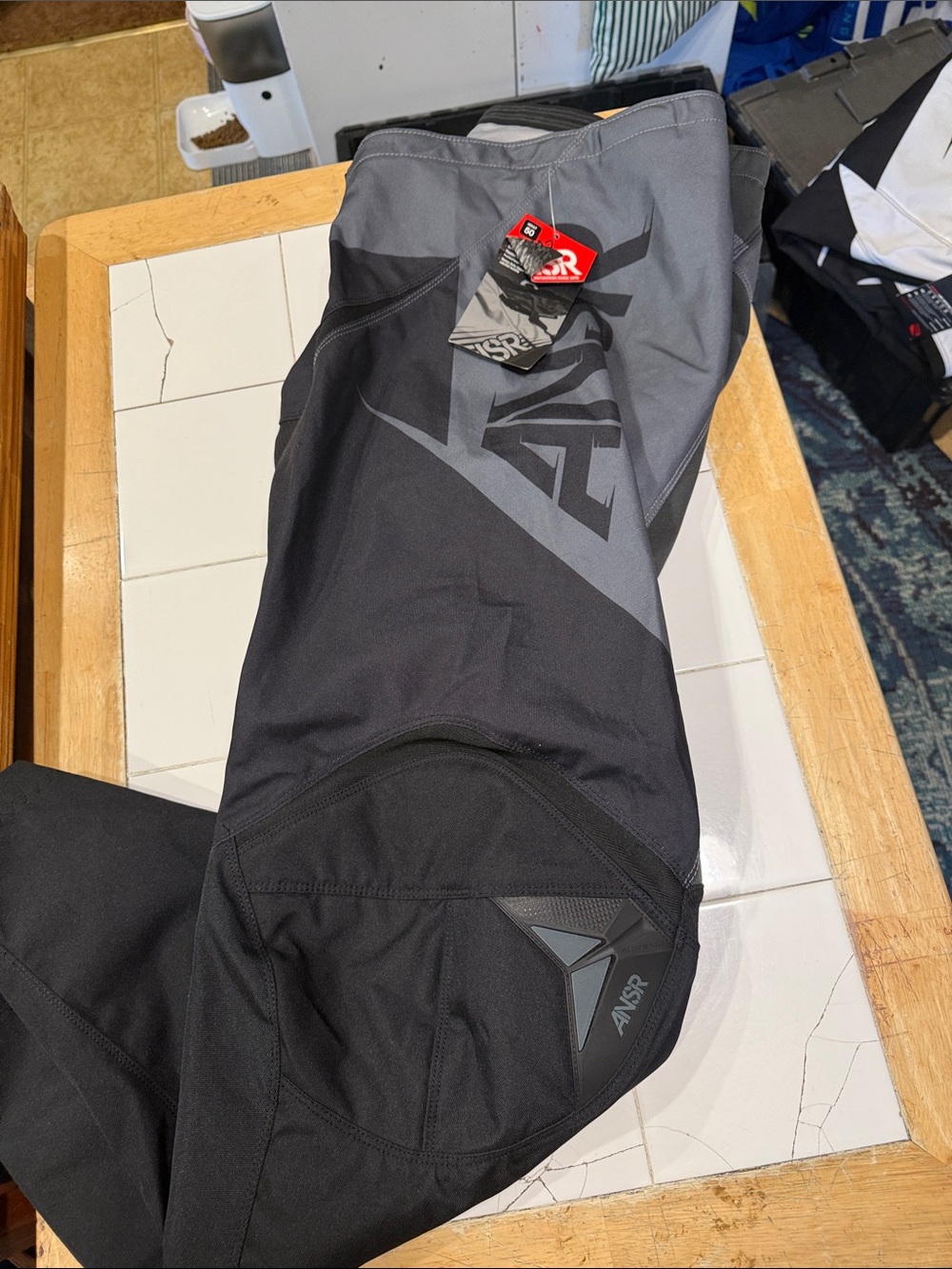 ANSR Men’s Black & Gray Motocross Pants